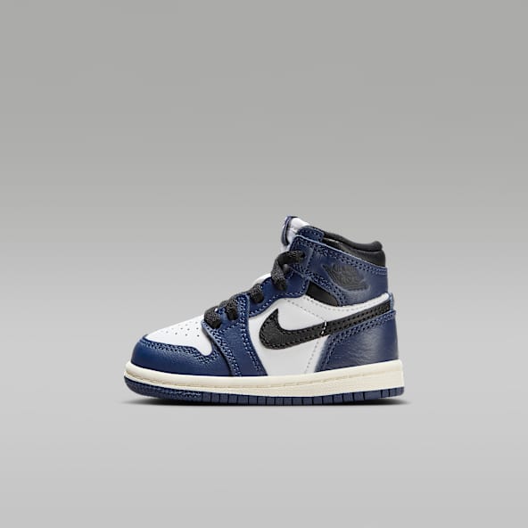 Blue High Top Shoes. Nike